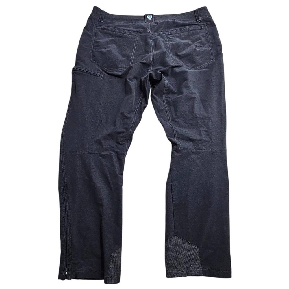 Kuhl Mens Klash Charcoal Technical Hiking Pants 40x30 Stretch Articulated Knee *